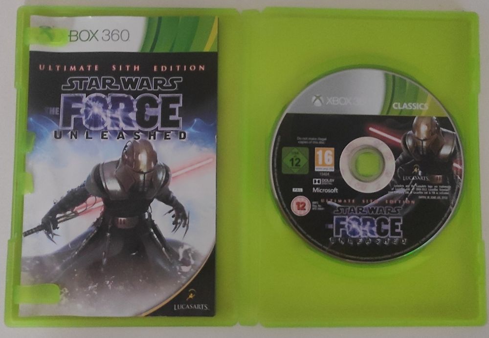 Star Wars Force Unleashed Xbox 360