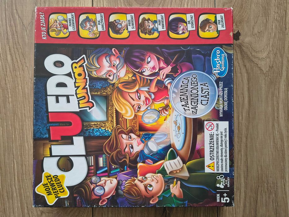 Gra detektywistyczna"Cluedo Junior"