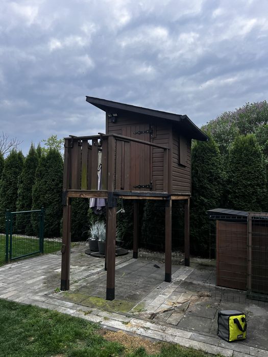 Domek dla dzieci , ogrodowy drewniany.
