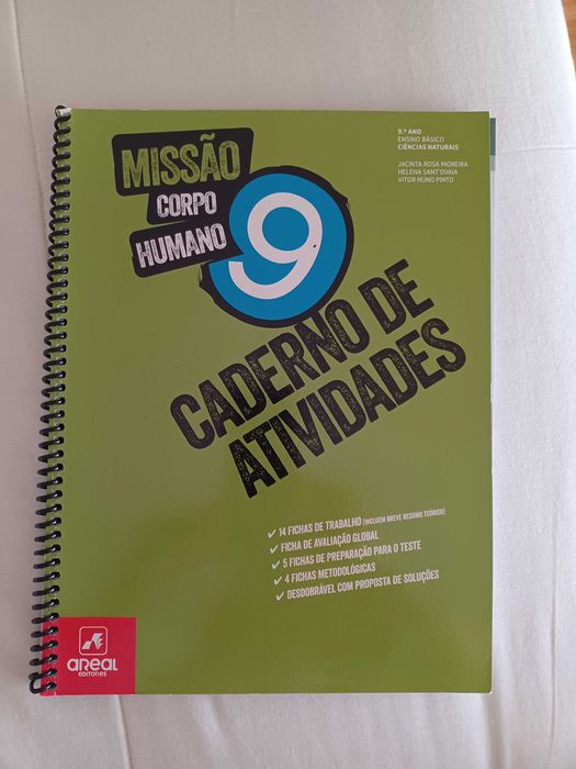 Caderno de fichas de ciências naturais do 9 ano