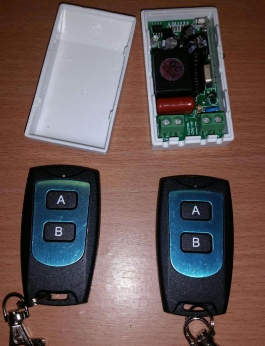 Interruptor com comando à distância