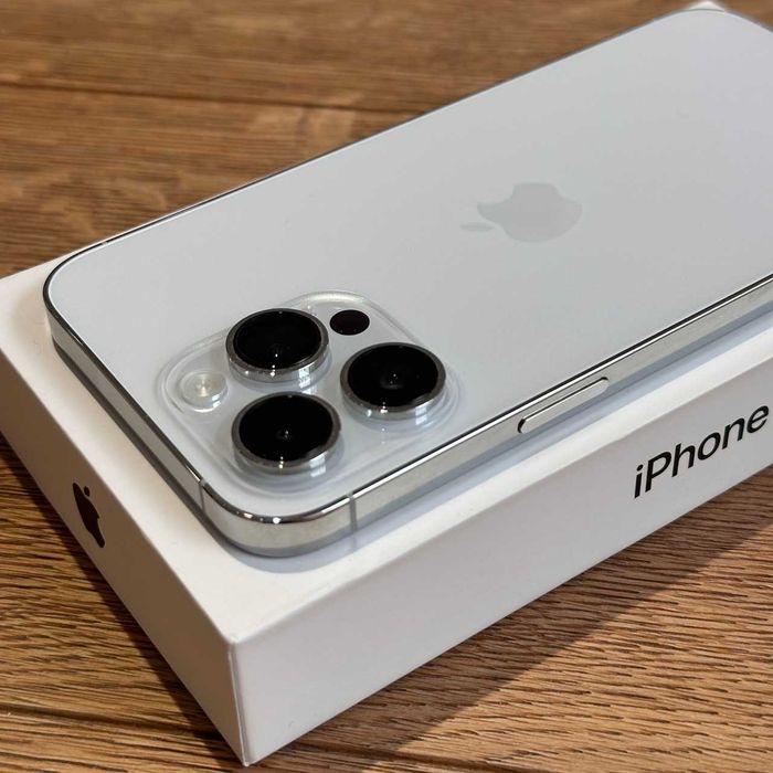  Apple iPhone 14 Pro Max 128GB Silver Srebrny Idealny Bat 100% Gwarancja