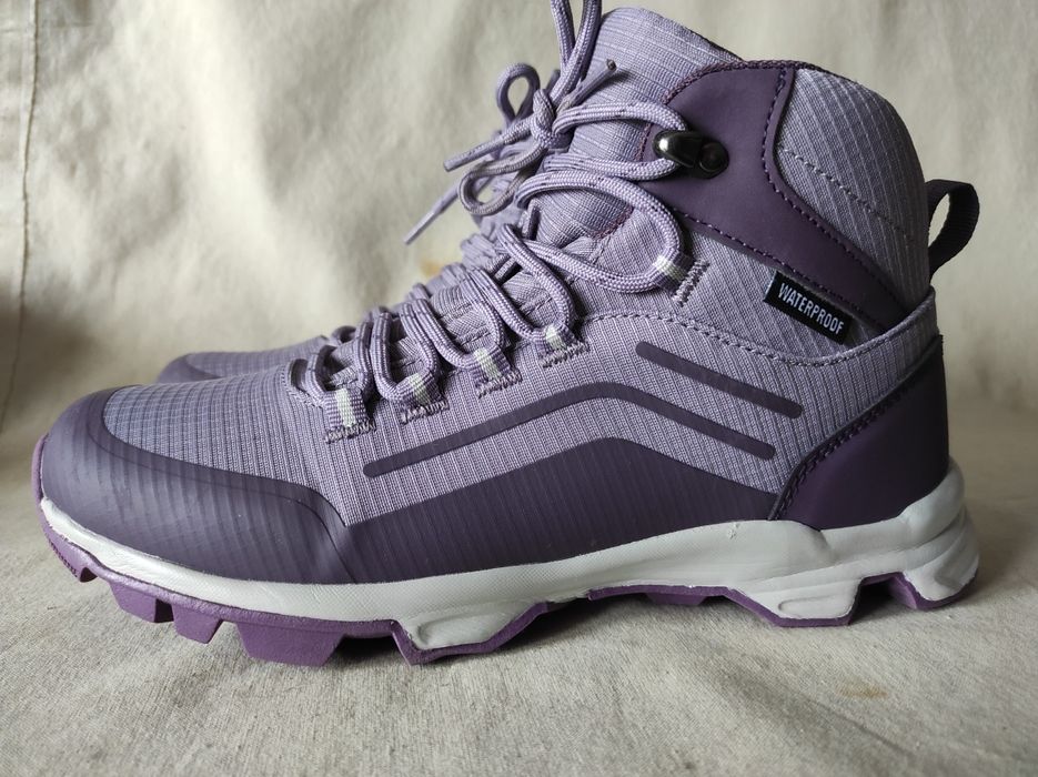 Buty trekkingowe damskie wodoodporne nr 38 odblaski