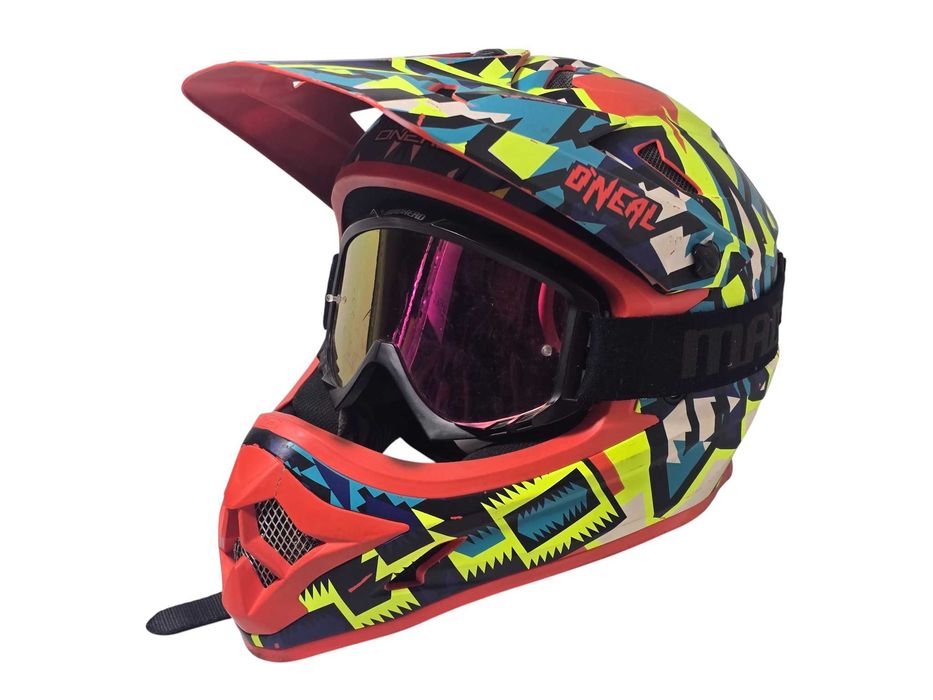 Kask O'neal Backflip Rl2 Muerta + Gogle