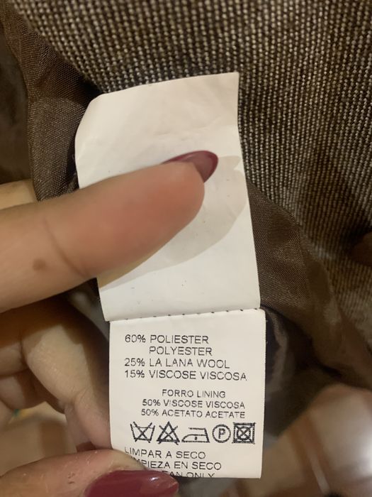 Fato “Ana Sousa” corsários + blazer tamanho 38 castanho
