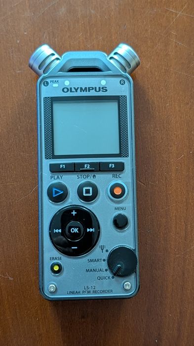 Dyktafon Olympus LS-12 | Linear PCM  Jakość Studio Stan DB
