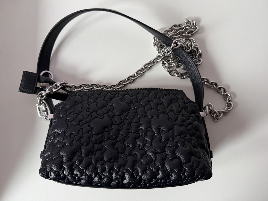 Czarna Torebka TOUS mini puffy bear