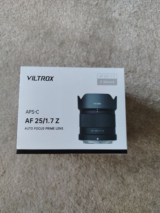 Viltrox 25 1.7 air Nikon Z Z30 Z50 Z50II
