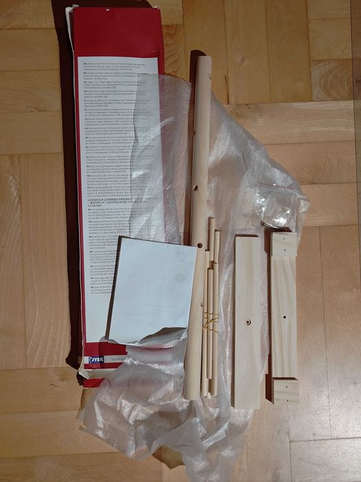 Drzewko świąteczne choinka drewniana dekoracja świąteczna Jysk Saga