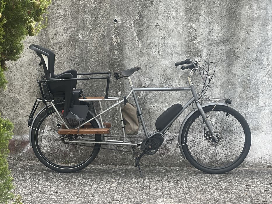 Bicicleta long tail eletrica de carga | custom made