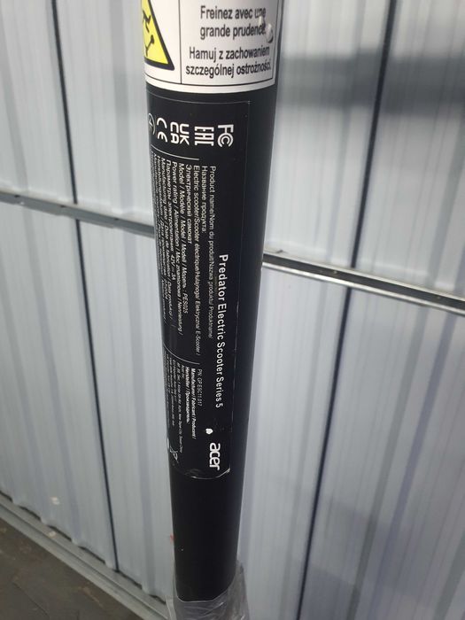 Scooter Acer Predator serie 5