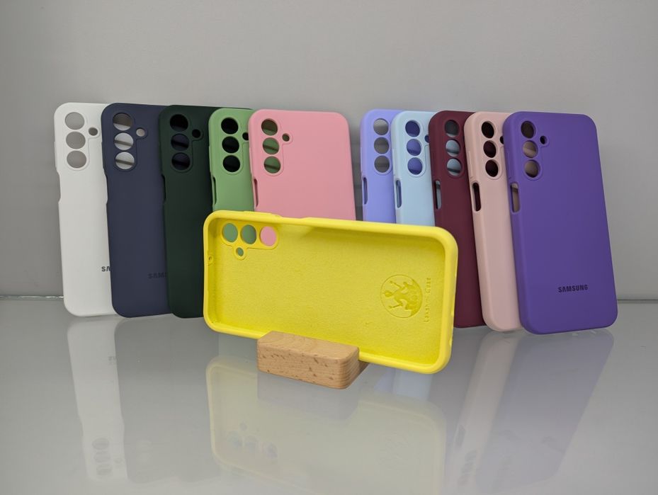 Samsung Galaxy A15 / M15 Противоударный чехол софт тач микрофибра лого