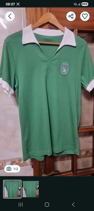 Camisola retro do sporting