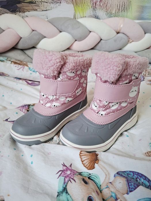 Buty-śniegowce dziecięce r.25