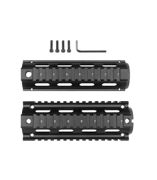 Цівка з планками Picatinny для Walther Colt M4. Коротка