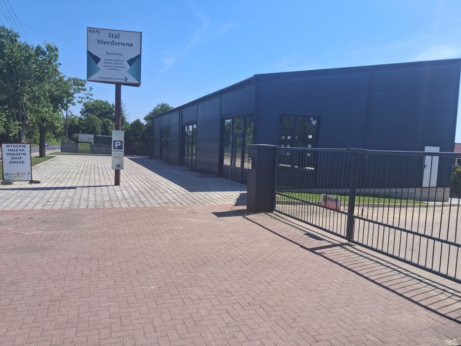 Obiekt 330 m² handlowo uslugowo magazynowy z rampą  TIR