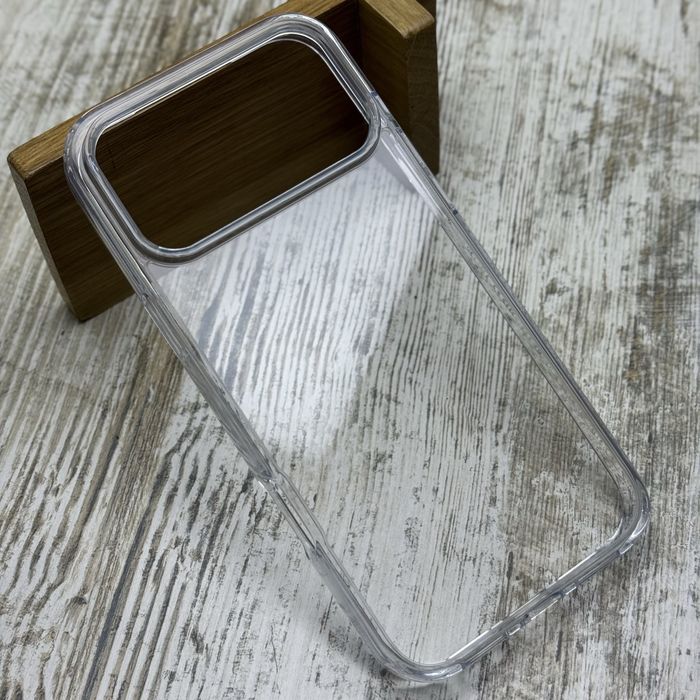 Чехол премиум Rock Crystal Shield на iPhone 17 Pro/ 17 Pro Max Прозрачный. Чохол