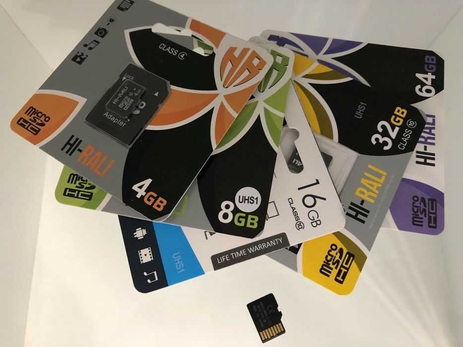 Карти пам'яті 2 4 8 16 32 64 128 256 gb MicroSd ssd usb Флешки flash