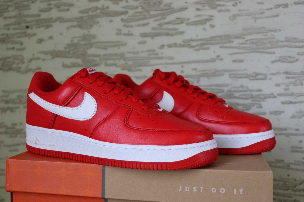 Nike Air Force 1 Low Royal Red 42 *NOWE*