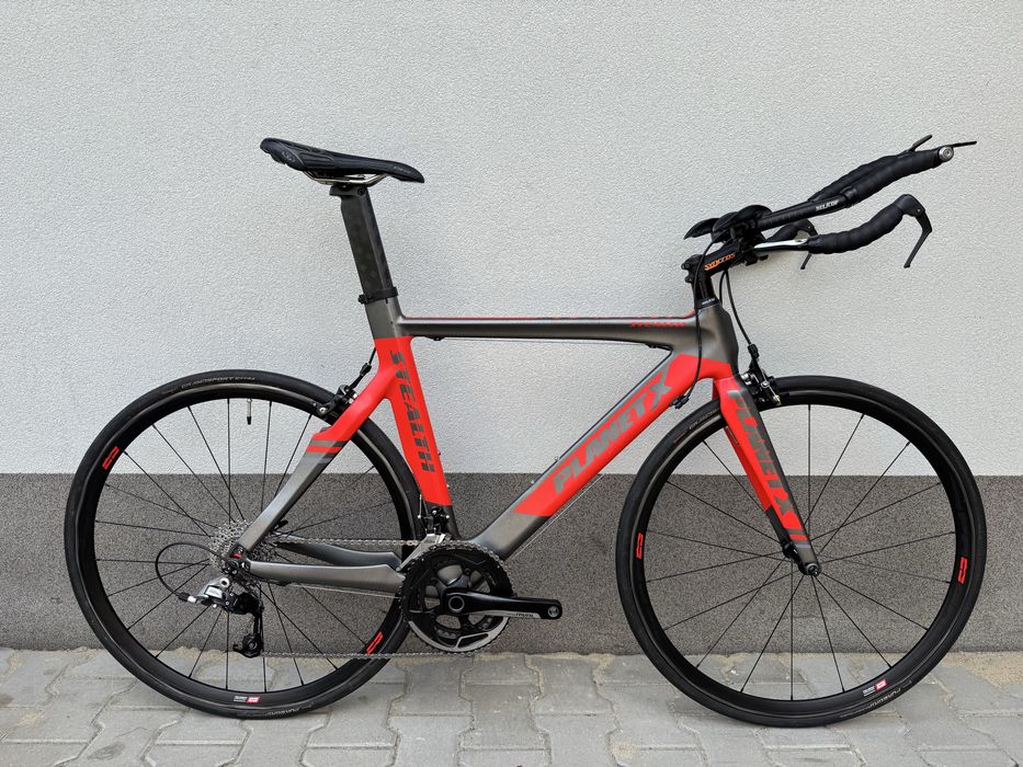 Rower  czasowy Triathlonowy TT  PLANET X  STEALTH R58 SRAM Rival 11s