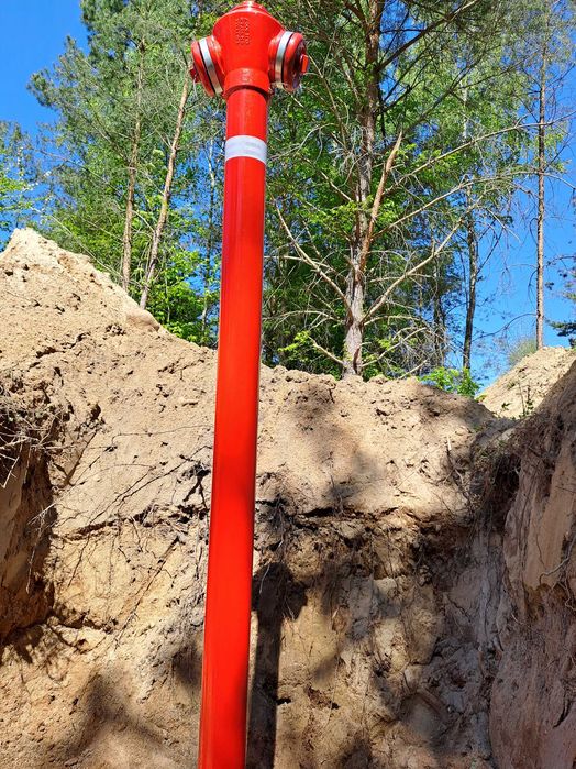 MORĄG Wyburzenia Młotem koparka niwelacje przyłącza  usługi