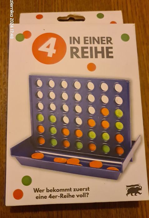 Gra logiczna 4 w rzędzie gra Bingo