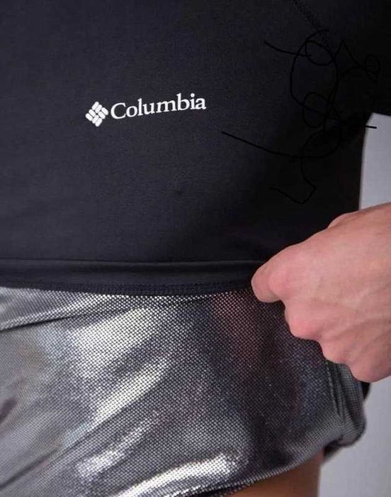 Термобілизна чоловіча columbia OMNI HEAT чорна термобелье