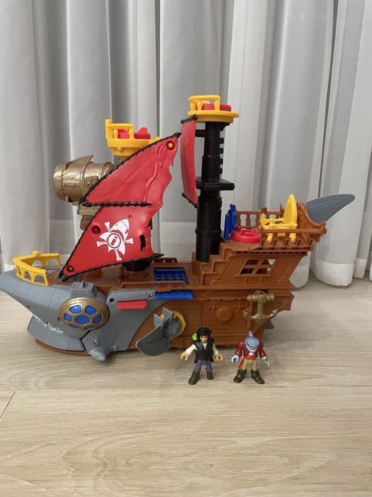 Корабель піратів Fisher-Price Shark Bite Укус акули