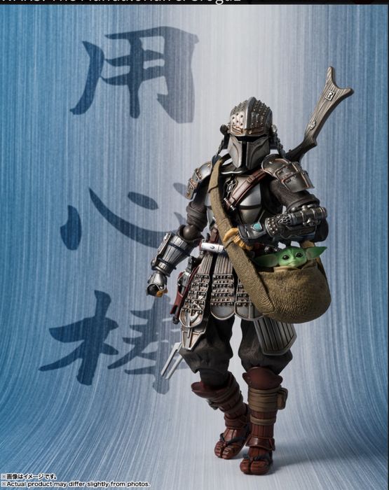 Фігурка Bandai Tamashii Nations Meisho Mandalorian & Grogu