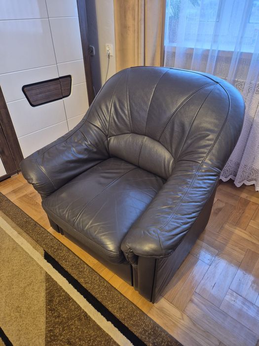 Fotel skórzany - Parczew
