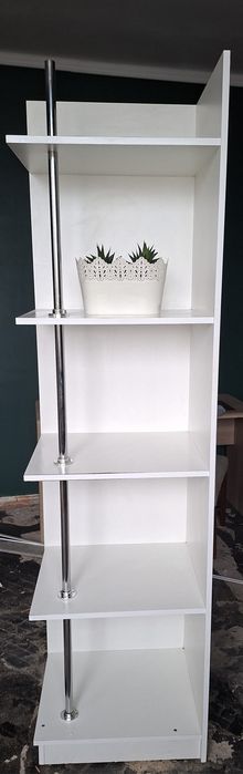 Słupek narożny 197 cm bialy