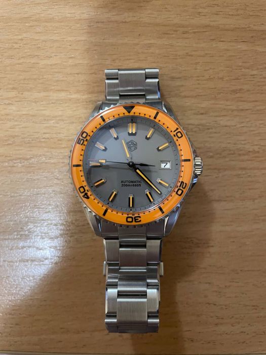 San Martin SN0129 39 мм, механізм NH35, 200 м механічний годинник