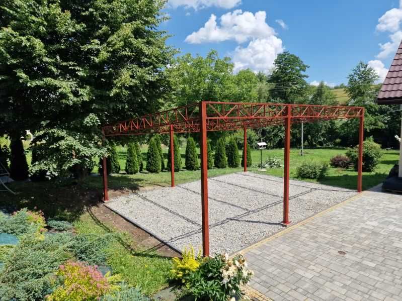 Konstrukcja stalowa hala magazyn wiata garaż modułowa