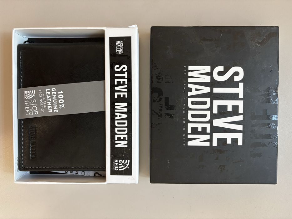 Новий оригінальний шкіряний гаманець Steve Madden