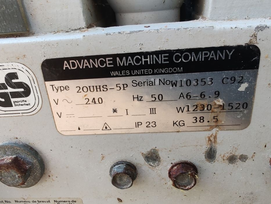 Máquina pulimento e vitrificacao