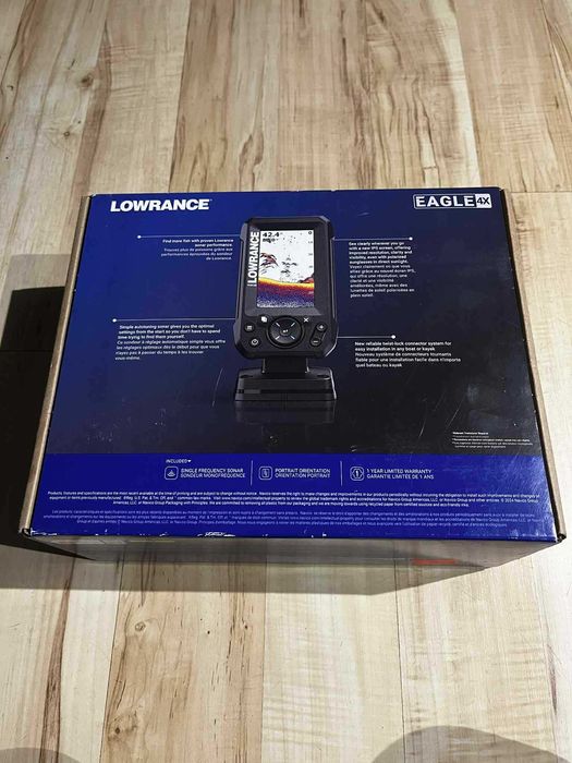 Echosonda LOWRANCE EAGLE 4X  Nowa zestaw