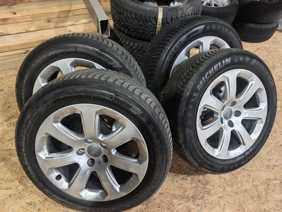 Оригинальные диски audi 17 5x112 4h0071497 Зимова гума