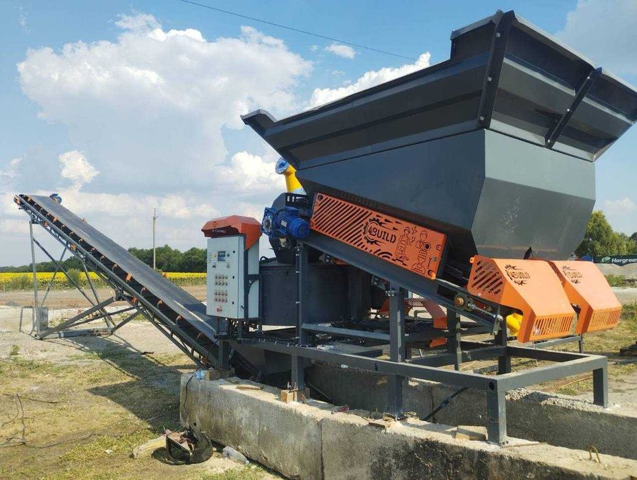 Мобильные БСУ (дозаторы инертных) бункера, мини бетонные заводы