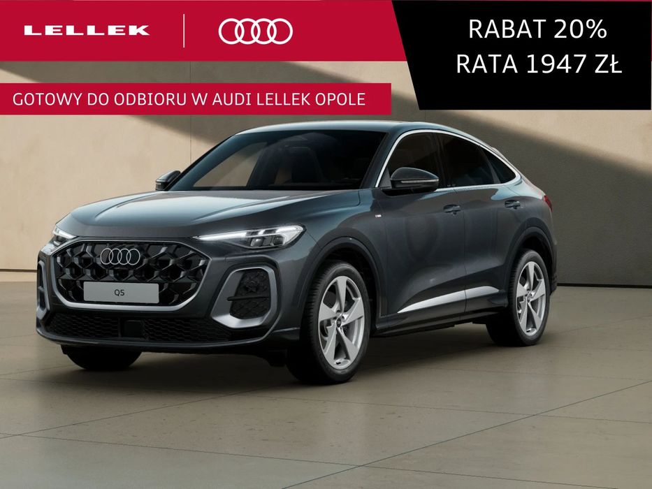 Audi Q5 Sportback 204KM Quattro TDI | S-line |rata 1947 zł | rabat 20% (725)