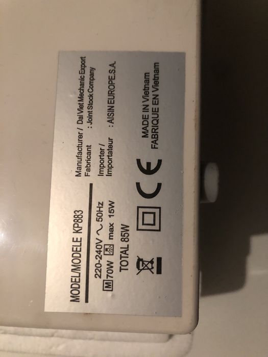 Швейна машинка Toyota, E&R Classic KP-883!