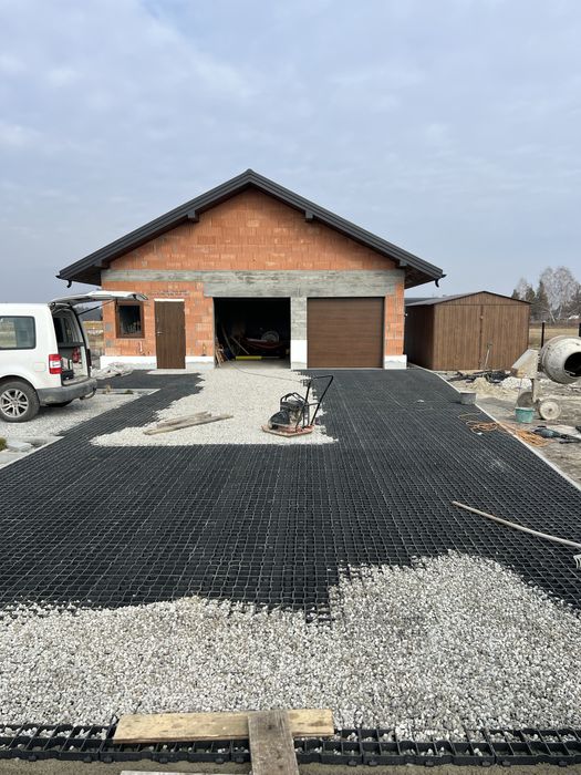 GEOKRATA, kratka trawnikowa, parkingowa, drogowa 60x40x4