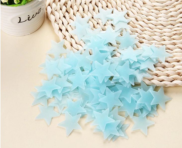 Estrelas NOVAS que brilham no escuro para decorar o seu teto