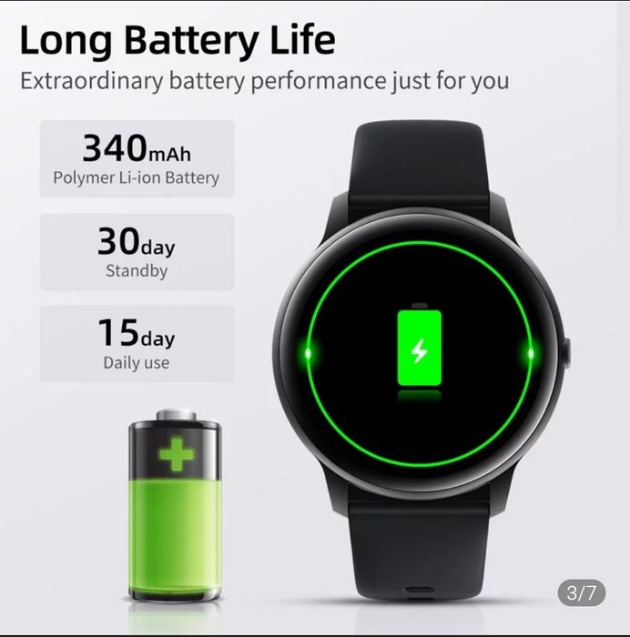 Excellent-quality smartwatch with 2 bracelets64298083340034121