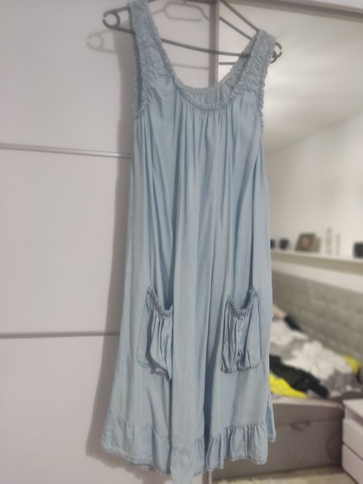 Sukienka letnia z kieszonkami