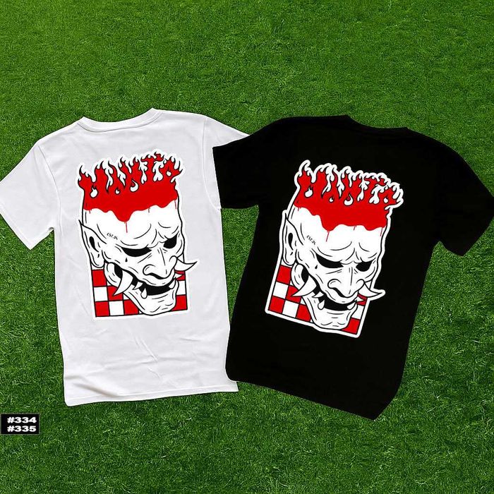 Футболка MANTO Strike (Черная / Белая)