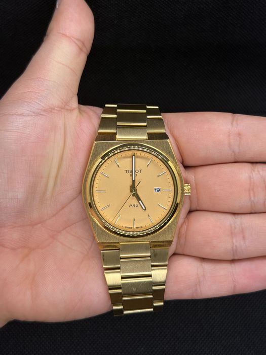 Tissot PRX Dourado