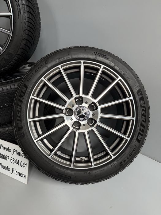 різноширокий комплект Mercedes-Benz C class  5x112 R18 225/45+245/40 R18 тюнінг AEZ