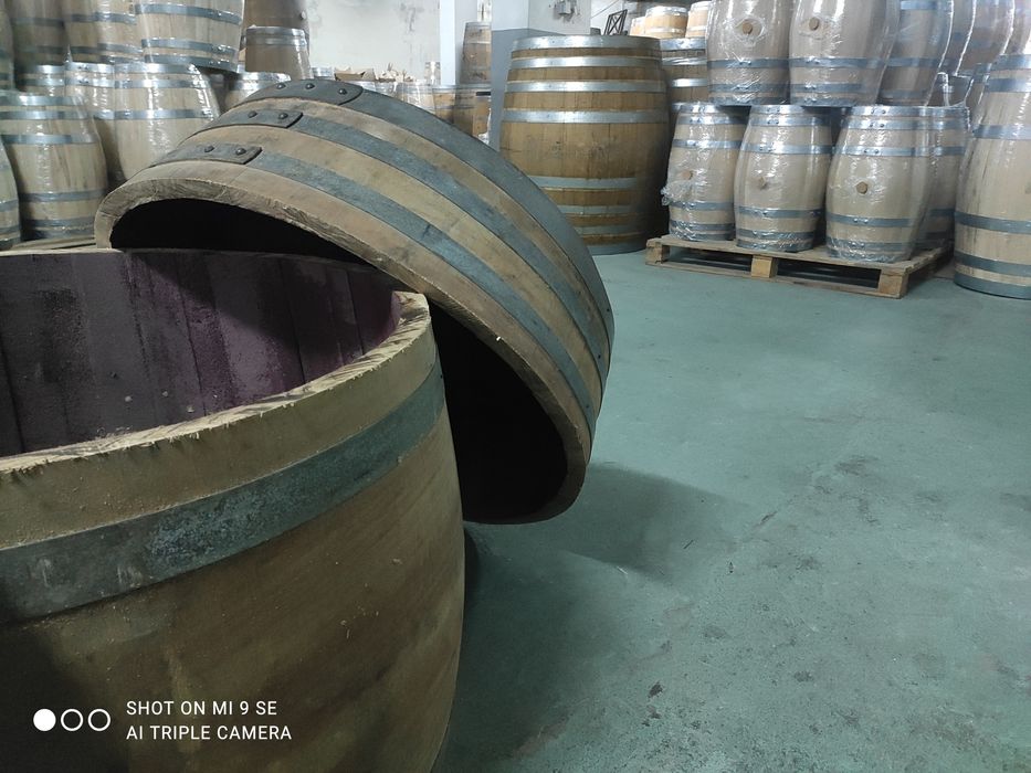 Vasos/Celhas de madeira de carvalho