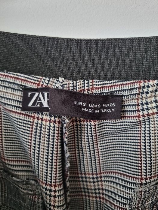 Spodnie garniturowe chinosy w kratkę H&M
