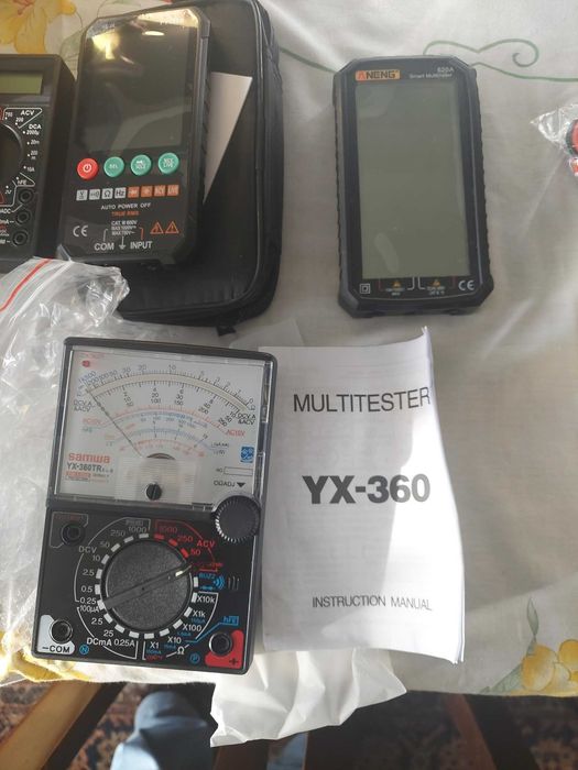 Multimetros novos ( nunca utilizados e em caixa)